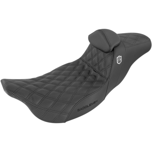SADDLEMAN SDC PERFORMANCE SEAT WITH INTEGRATED DRIVER BACKREST SADDLEMAN SDC PERFORMANCE SEAT WITH INTEGRATED DRIVER BACKREST