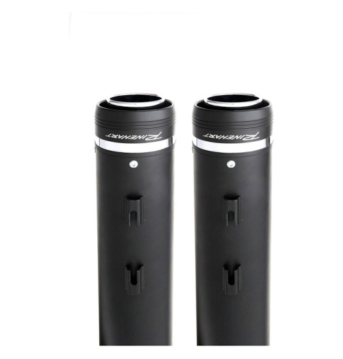 RINEHART RACING BLACK EXHAUST 17-18 FLH 4 1/2" SO