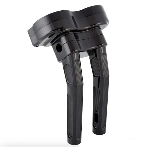 RISER METHOD 10" BLACK KICKBACK ARLEN NESS