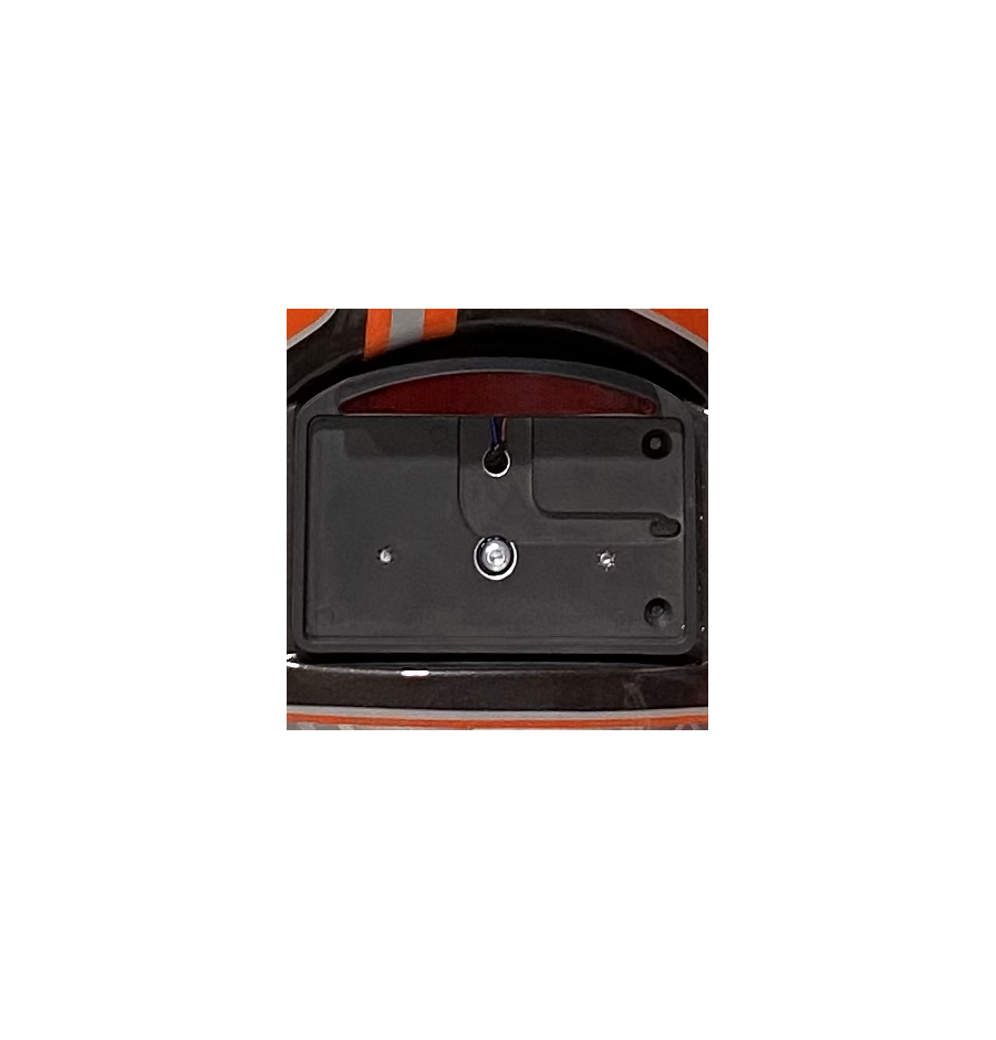 LICENSE PLATE SUPPORT WITH LED LIGHT LICENSE PLATE SUPPORT WITH LED LIGHT