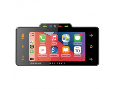 SOUNDSTREAM RESERVE HDHU.9813SG PLUG-N-PLAY HEADUNIT RECEIVER POUR 1998-2013 HARLEY STREET GLIDE SEULEMENT PRECISION POWER