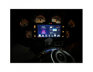 SOUNDSTREAM RESERVE HDHU.9813SG PLUG-N-PLAY HEADUNIT RECEIVER POUR 1998-2013 HARLEY STREET GLIDE SEULEMENT PRECISION POWER