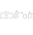 HD-03 4 PIECES LCD KIT (8 CHANGEABLE COLORS) FOR HARLEY-DAVIDSON 2014-2023 HD-03 4 PIECES LCD KIT (8 CHANGEABLE COLORS) FOR HARLEY-DAVIDSON 2014-2023
