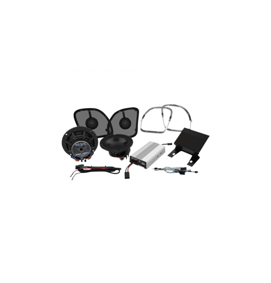 WILD BOAR AUDIO 400 WATT AMP/SPEAKER KIT 2015- FLTR WILD BOAR AUDIO 400 WATT AMP/SPEAKER KIT 2015- FLTR