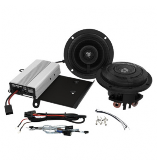 WILD BOAR AUDIO 400 WATT AMP/SPEAKER KIT 2014- FLH