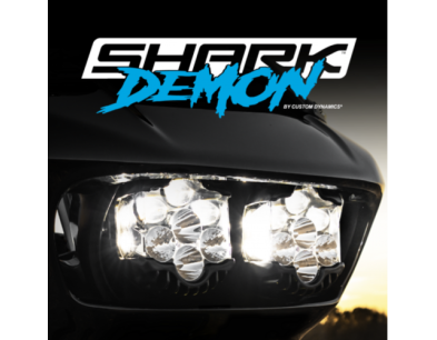 SHARK DEMON KIT DE LUMIÈRES LED PERFORMANCE POUR HARLEY ROAD GLIDE FLTR