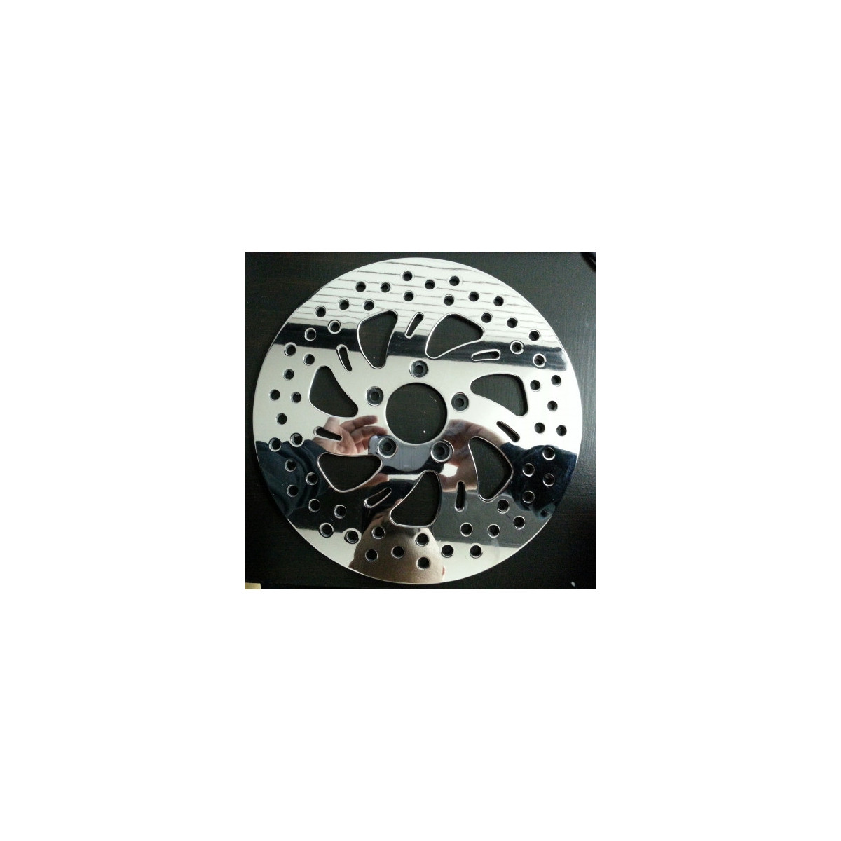 DNA 11.8 " FRONT CHROME ROTOR 2008-2017