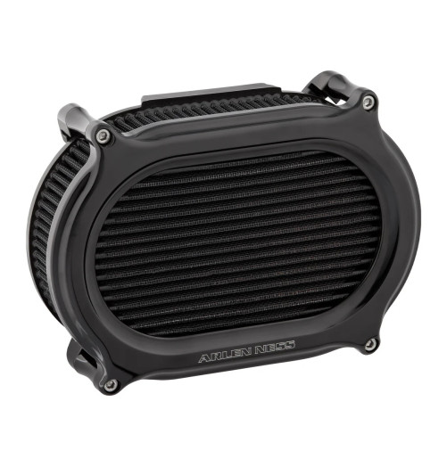 ARLENESS STAGE 2 OVAL UPGRADE AIR FILTER, BLACK