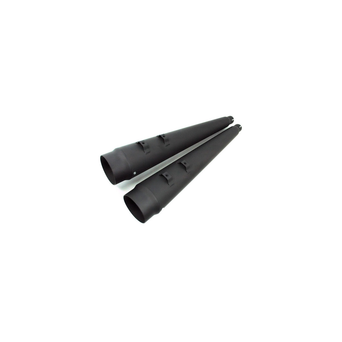 2017 TO 2024 DNA SLIP ON EXHAUST SYSTEM MUFFLER BAFFLED MEGAPHONE BLACK