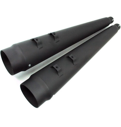 2017 À 2024 DNA SLIP ON EXHAUST SYSTEM MUFFLER BAFFLED MEGAPHONE NOIR