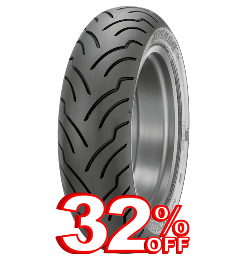 180/65B16 DUNLOP 81H AMERICAN ELITE MT PNEU MOTO ARRIÈRE
