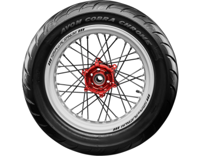 180/65B16 81H AV92 COBRA CHROME RENFORCÉ ARRIÈRE