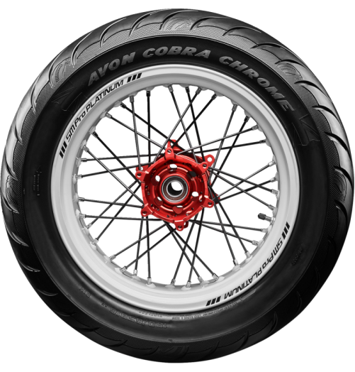 180/65B16 81H AV92 COBRA CHROME RENFORCÉ ARRIÈRE