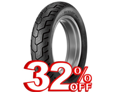 170/80-15 DUNLOP 77H D404 PNEU MOTO ARRIÈRE
