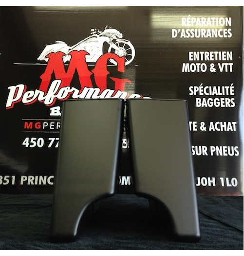 2013-1993 VALISES 4" (SACOCHES) ALLONGÉES POUR HARLEY DAVIDSON