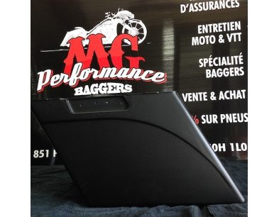2013-1993 VALISES 4" (SACOCHES) ALLONGÉES POUR HARLEY DAVIDSON