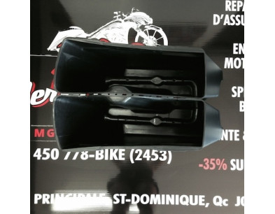 2013-1993 SADDLEBAG 4" CUSTOM STRETCH BOTTOM SET FOR HARLEY DAVIDSON
