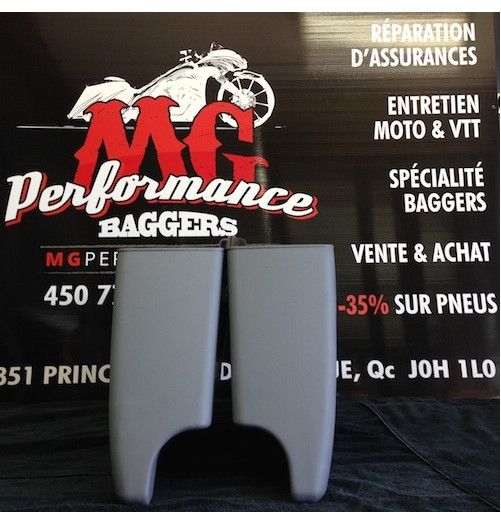 2014 AND + SADDLEBAG 4.5" CUSTOM STRETCH BOTTOM SET FOR HARLEY DAVIDSON