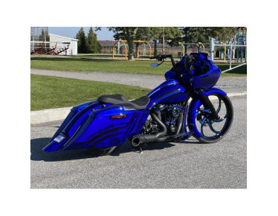 2014 AND + SUPER STRETCHED SADDLEBAGS BAGGER AND REAR FENDER SUPER EXTENDED MG PERFORMANCE HARLEY DAVIDSON TOURING