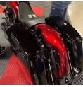 2009+ STRETCHED SADDLEBAGS BAGGER AND REAR FENDER EXTENDED MG PERFORMANCE HARLEY DAVIDSON TOURING