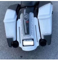 2009+ STRETCHED SADDLEBAGS BAGGER AND REAR FENDER EXTENDED MG PERFORMANCE HARLEY DAVIDSON TOURING