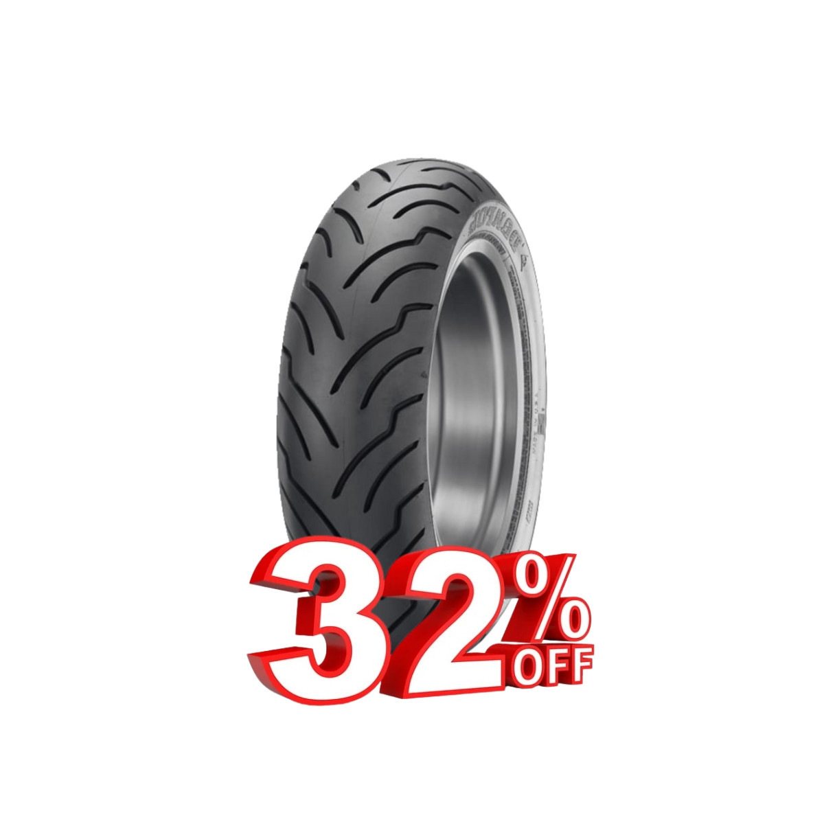 180/65B16 DUNLOP 81H AMERICAN ELITE MT REAR