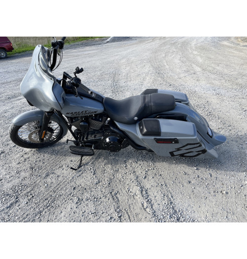 2000-2008 SUPER STRETCHED SADDLEBAGS BAGGER AND REAR FENDER SUPER EXTENDED MG PERFORMANCE HARLEY DAVIDSON TOURING