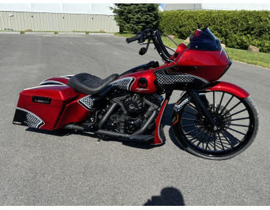 2000-2008 STRETCHED SADDLEBAGS BAGGER AND REAR FENDER EXTENDED MG PERFORMANCE HARLEY DAVIDSON TOURING