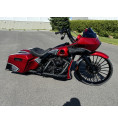 2000-2008 STRETCHED SADDLEBAGS BAGGER AND REAR FENDER EXTENDED MG PERFORMANCE HARLEY DAVIDSON TOURING