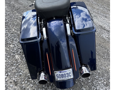 2009-2013 STRETCHED SADDLEBAGS BAGGER AND REAR FENDER EXTENDED MG PERFORMANCE HARLEY DAVIDSON TOURING