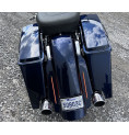 2009-2013 STRETCHED SADDLEBAGS BAGGER AND REAR FENDER EXTENDED MG PERFORMANCE HARLEY DAVIDSON TOURING