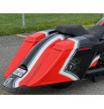 2009-2013 SUPER STRETCHED SADDLEBAGS BAGGER AND REAR FENDER SUPER EXTENDED MG PERFORMANCE HARLEY DAVIDSON TOURING