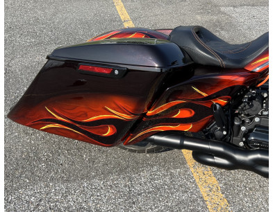 2009-2013 SUPER STRETCHED SADDLEBAGS BAGGER AND REAR FENDER SUPER EXTENDED MG PERFORMANCE HARLEY DAVIDSON TOURING