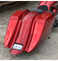 2009-2013 SUPER STRETCHED SADDLEBAGS BAGGER AND REAR FENDER SUPER EXTENDED MG PERFORMANCE HARLEY DAVIDSON TOURING
