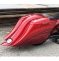2009-2013 SUPER STRETCHED SADDLEBAGS BAGGER AND REAR FENDER SUPER EXTENDED MG PERFORMANCE HARLEY DAVIDSON TOURING