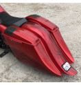 2009-2013 SUPER STRETCHED SADDLEBAGS BAGGER AND REAR FENDER SUPER EXTENDED MG PERFORMANCE HARLEY DAVIDSON TOURING