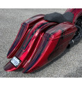 2009-2013 SUPER STRETCHED SADDLEBAGS BAGGER AND REAR FENDER SUPER EXTENDED MG PERFORMANCE HARLEY DAVIDSON TOURING