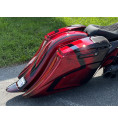 2009-2013 SUPER STRETCHED SADDLEBAGS BAGGER AND REAR FENDER SUPER EXTENDED MG PERFORMANCE HARLEY DAVIDSON TOURING