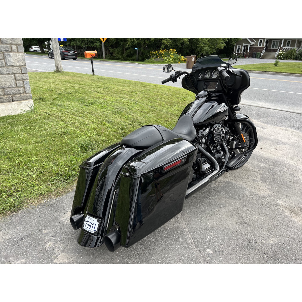 2014-2023 STRETCHED SADDLEBAGS BAGGER AND REAR FENDER EXTENDED MG ...