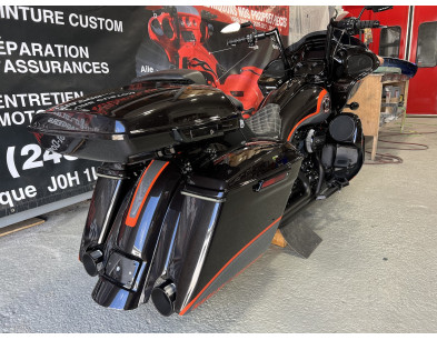 2014-2023 STRETCHED SADDLEBAGS BAGGER AND REAR FENDER EXTENDED MG PERFORMANCE HARLEY DAVIDSON TOURING