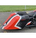 2014+ MODEL 1 SUPER STRETCHED SADDLEBAGS BAGGER AND REAR FENDER SUPER EXTENDED MG PERFORMANCE HARLEY DAVIDSON TOURING 2014+ MODEL 1 SUPER STRETCHED SADDLEBAGS BAGGER AND REAR FENDER SUPER EXTENDED MG PERFORMANCE HARLEY DAVIDSON TOURING
