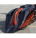 2014+ MODEL 1 SUPER STRETCHED SADDLEBAGS BAGGER AND REAR FENDER SUPER EXTENDED MG PERFORMANCE HARLEY DAVIDSON TOURING 2014+ MODEL 1 SUPER STRETCHED SADDLEBAGS BAGGER AND REAR FENDER SUPER EXTENDED MG PERFORMANCE HARLEY DAVIDSON TOURING