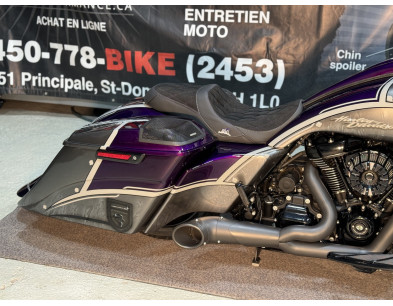 2014+ MODEL 1 SUPER STRETCHED SADDLEBAGS BAGGER AND REAR FENDER SUPER EXTENDED MG PERFORMANCE HARLEY DAVIDSON TOURING