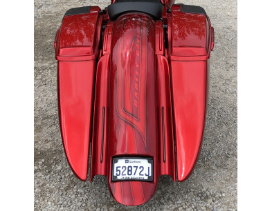 2014+ MODEL 2 SUPER STRETCHED SADDLEBAGS BAGGER AND REAR FENDER SUPER EXTENDED MG PERFORMANCE HARLEY DAVIDSON TOURING