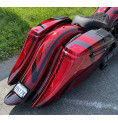 2014+ MODEL 2 SUPER STRETCHED SADDLEBAGS BAGGER AND REAR FENDER SUPER EXTENDED MG PERFORMANCE HARLEY DAVIDSON TOURING 2014+ MODEL 2 SUPER STRETCHED SADDLEBAGS BAGGER AND REAR FENDER SUPER EXTENDED MG PERFORMANCE HARLEY DAVIDSON TOURING