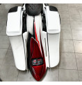 2014+ MODEL 3 SUPER STRETCHED SADDLEBAGS BAGGER AND REAR FENDER SUPER EXTENDED MG PERFORMANCE HARLEY DAVIDSON TOURING