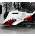 2014+ MODEL 3 SUPER STRETCHED SADDLEBAGS BAGGER AND REAR FENDER SUPER EXTENDED MG PERFORMANCE HARLEY DAVIDSON TOURING