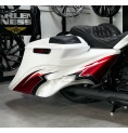 2014+ MODEL 3 SUPER STRETCHED SADDLEBAGS BAGGER AND REAR FENDER SUPER EXTENDED MG PERFORMANCE HARLEY DAVIDSON TOURING