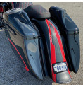 2014+ MODEL 4 SUPER STRETCHED SADDLEBAGS BAGGER AND REAR FENDER SUPER EXTENDED MG PERFORMANCE HARLEY DAVIDSON TOURING 2014+ MODEL 4 SUPER STRETCHED SADDLEBAGS BAGGER AND REAR FENDER SUPER EXTENDED MG PERFORMANCE HARLEY DAVIDSON TOURING