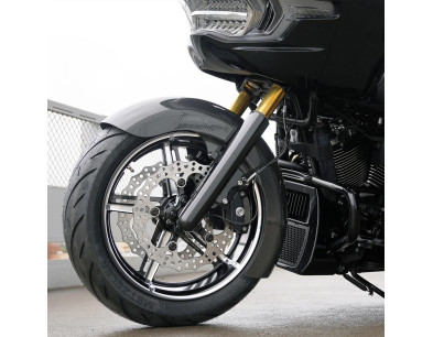 18" CARBON FIBER RAPPER FRONT FENDERS FAT